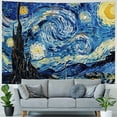 thumbnail image 4 of Orinice Starry Night Tapestry Wall Hanging Unique Style for Home Decor - Living Room Bedroom Apartment Farmhouse Dorm 40x30inch, 4 of 6