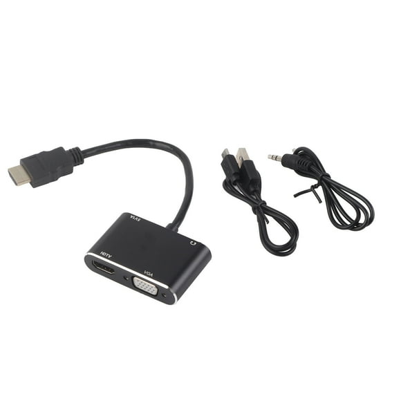 Oubit KHD Multimedia Interface Adapter,Computer Adapter HD Multimedia HD Multimedia Interface Converter HD Multimedia Interface Switcher Highly Recommended