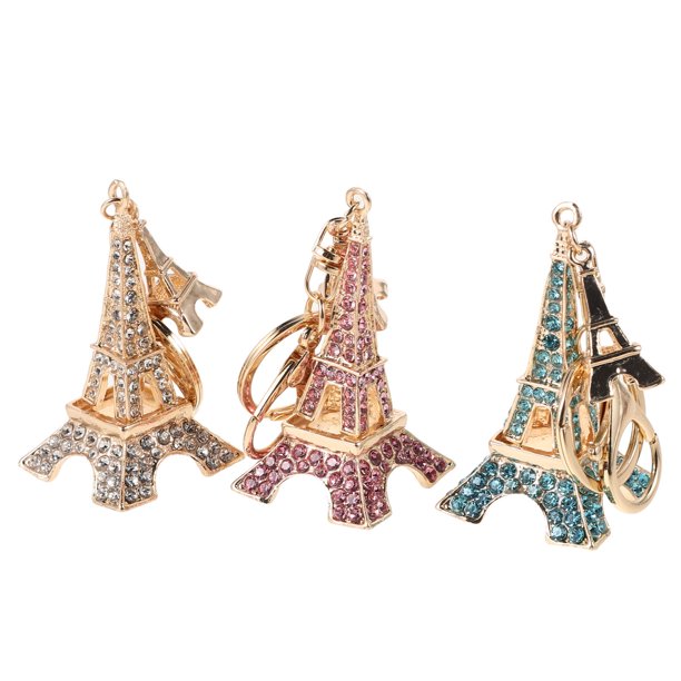 unbranded 3Ud Llavero Souvenir Torre Eiffel Con Estilo Y Resistente En Metal