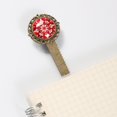 thumbnail image 3 of Christmas Lace Bookmark in Antique Bronze: a Must-Have for Book Mark Lovers and Readers, 3 of 5
