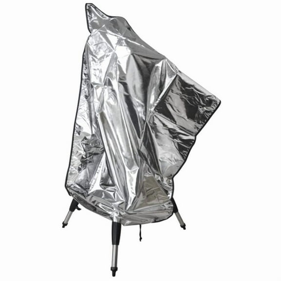 Waterproof and sunproof telescope cover with adjustable drawstring for