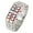 Silver+Red, variant on Fashion LED Digital Alloy Men Women Wrist Watch Bracelet, Chain Valentines Gift