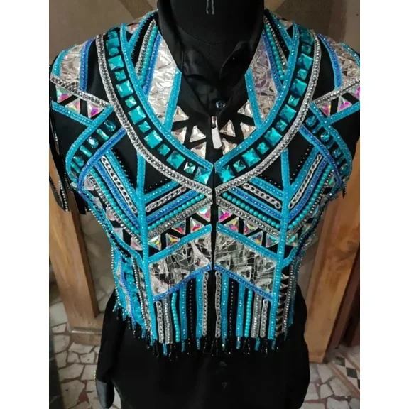 Western Show Pleasure Rail Shirt Jacket Clothes Showmanship Horsemanship