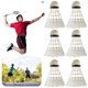 thumbnail image 2 of Nylon Badminton High Speed Birdies Shuttlecocks 3/6 PC Gran Estabilidad Y Uso Interior para Actividades Deportivas La Práctica Principiantes, 2 of 9
