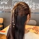 thumbnail image 5 of Clip Cabello con Borlas Accesorios Cabello Soporte Cabello Moda Sombreros Grandes Barrette Baratijas Abrazadera para , semicírculo Yinane Clips de garra de pelo de mujeres, 5 of 8