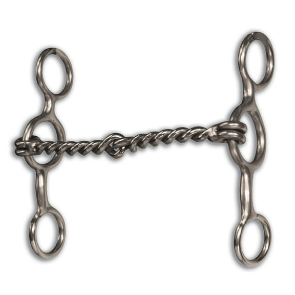 Professional Choice Equisential Performance Short Shank Bit Twisted Wire Snaffle