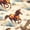 Color 1, variant on Peel and Stick Wallpaper Horses Running Wild Landscape Vibrant Botanical Wall Mural 17.7in x 9.8ft Self Adhesive Removable Wall Paper Renter Friendly Wallpaper for Nursery Bedroom Cabinets