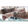 thumbnail image 3 of 5 Sheets Temporary Tattoo Black Koi Fish for Women Men, 3 of 6