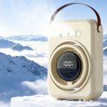 thumbnail image 2 of USB Rechargeable Humidifying Spray Fan,Three Mist Nozzle Desktop Cooling Fan for Office Home Outdoor Travel Summer Use, 2 of 7