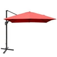 thumbnail image 2 of Costway Parasol Déporté de Patio 10 Pieds X 13 Pieds en Aluminium, Rotation à 360°, Inclinaison, Orange, 2 of 10