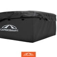 thumbnail image 6 of CARGOSMART CargoSmart Soft Sided Car Top Cargo Bag, 38”x38”x18” – Adds up to 15 Cubic Feet of Storage – Easily Mounts to Vehicle’s Roof Rack or Roof Top Basket – Heavy-Duty Vinyl, Black, 6 of 14