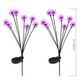 thumbnail image 2 of Inadays Halloween Decorations Outdoor Halloween Decor Solar Scary Eyeball Lights 2Pack 16LEDs Waterproof Purple Eyeball Swaying Firefly Light With 2 Modes For Garden/Yard/Patio/Party Decor, Purple, 2 of 7