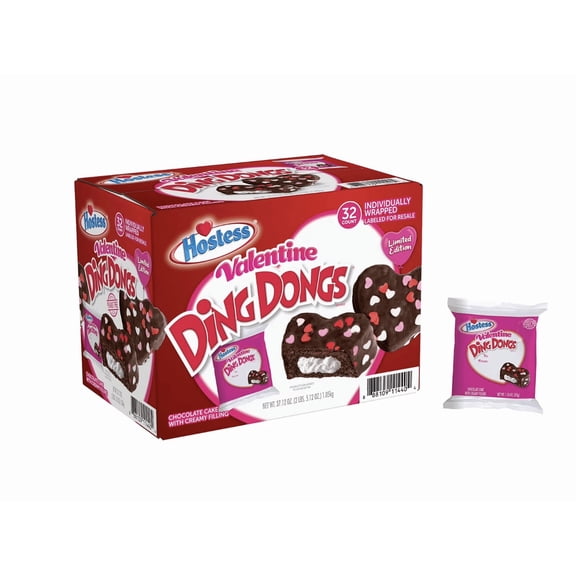 Hostess Valentine Ding Dongs, 1.16 oz. 32 pk.