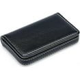 thumbnail image 1 of Black Wallet - Minimalist Leather Business Credit Card Holder, 1 of 4