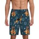 thumbnail image 1 of Balery German Shepherd Dog Pantalones cortos de pijama de punto de algodón para hombre con cinturilla y bolsillos-Small, 1 of 6