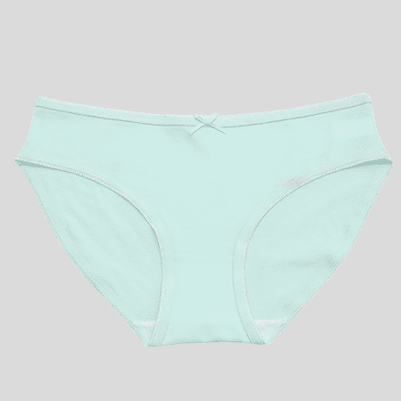 Fulorrnie Underwear for Women No Show High Waist Seamless Panties Band Briefs Elastic Comfort Panty  Light Green  XS