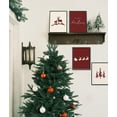 thumbnail image 4 of Hieng Falalala Christmas Decorations, Christmas Wall Art Prints Set of 4, Vintage Santa Christmas Tree Posters Wall Art Decor for Reading Room Bedroom, Red & Green Unframed, 4 of 6
