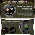 thumbnail image 4 of V70 Smartwatch for Adult,Ultra-big HD Screen, Bluetooth Call Watch, Health and Fitness Tracking Smartwatch, 4 of 5
