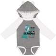 thumbnail image 3 of Inktastic I Wear Teal for My Grandma Boys or Girls Long Sleeve Baby Bodysuit, 3 of 5