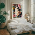 thumbnail image 5 of Floral Patchwork Cat - Painting Cat Floral Modern Art Pop Art Animal Flowers Whimsical Unframed Wall Art Print 12 x 16 inches, 5 of 13