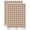 Brown, variant on Ionizing Radiation Radioactive Trefoil Symbol Round Sticker Set - Yellow - Gloss Finish - 0.50" Size