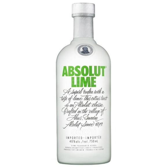 Paquete de 3 Vodka Absolut Lime 750 ml Absolut Paquete de 3