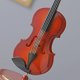 thumbnail image 1 of Regalo creativo caja de música giratoria de violín retro caja de música Pipa regalo de estudiante adornos de decoración del hogar, violín, 1 of 2