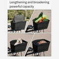thumbnail image 5 of Rear Bike Basket Bike Basket Rear - Rack Mounted Bicycle Cargo Mounts to the Back Rack of Adult , E, 5 of 5