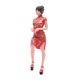 thumbnail image 1 of Modelo de chica Cheongsam a escala 1:18, modelos de personajes 3D, diorama, escenografía, mini figura de mujer con vestido chino para mesa de de, 1 of 9