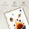 thumbnail image 6 of Elephant Stock Conscious Universe Wall Art - Vertical Canvas Wall Art - Living Room Wall Decor - People Canvas - White And Gray Decor By Ashvin Harrison - 30" x 45", 6 of 8