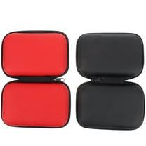 Homoyoyo Assorted Color EVA Guitar Pick Case with Hand Strap for Travel, 4 Pieces Guitar Accessories