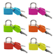 thumbnail image 2 of 6 cerraduras para maletas, candados pequeños para equipaje, candados de metal, mini candado con llave para gimnasio, aula escolar, 2 of 8
