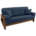 thumbnail image 3 of Microsuede Full Futon Slipcover with Pillows - Set of 5, 3 of 3