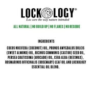 Lockology Peppermint Loc Retwist Butter for Dreads; Natural Locking Tea Tree; Dreadlock Products