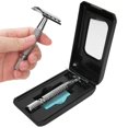 thumbnail image 4 of Wchiuoe Classic Razors, Double Edge Blade Razors, Safety Razors Stainless Steel Portable Classic Clean Double Edge Shaving Razors For Men Women, 4 of 8