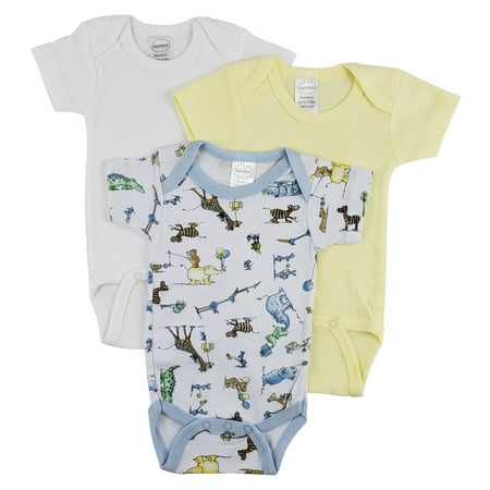

Bambini Short Sleeve One Piece 3 Pack