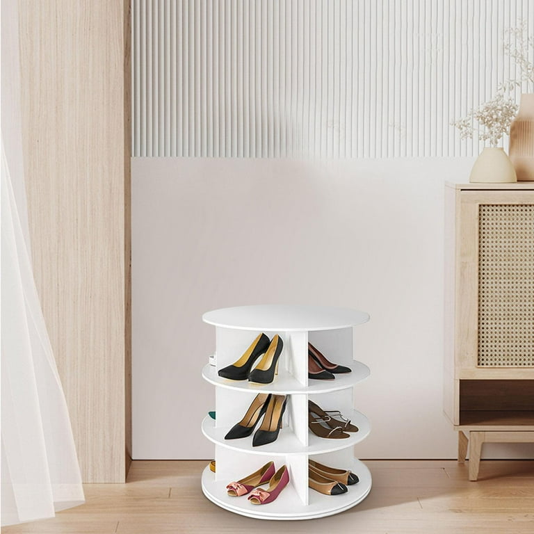 kowaku Rotating Shoe Rack Storage Shoe Rack Storage Round Carousel