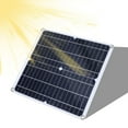 thumbnail image 4 of 30W Solar Panel Outdoor Solar Exhaust Fan Dog Chicken Coop Rv Greenhouse Fan Solar Fan, 4 of 10