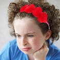 thumbnail image 2 of Diadema Infantil Pequeña Melocotón Corazón Hebilla Retro Dulce Viento Gorrito Niña, 2 of 5