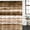Brown, variant on Brown Stripes Shower Curtain Set - Extra Long 72" x 96" Washable Bathtub Curtain with 12 Hooks, Country Watercolors Gradient Texture Waterproof Fabric Stall Shower Curtains for Bathroom Décor