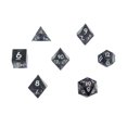thumbnail image 2 of Dados, juego de rol de 7 piezas, dados de resina, juego de dados, artesanía excepcional, 2 of 12