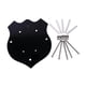 thumbnail image 3 of Pantallas de espadas Rack Samurai Soporte de soporte de pared Katanas Soportes Soportes de para la para visualización de espadas Katanas, 3 of 7