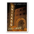 thumbnail image 2 of Chicago, Illinois, Chicago Theatre, Lantern Press, Premium Playing Cards, 52 Card Deck with Jokers, USA Made, 2 of 5