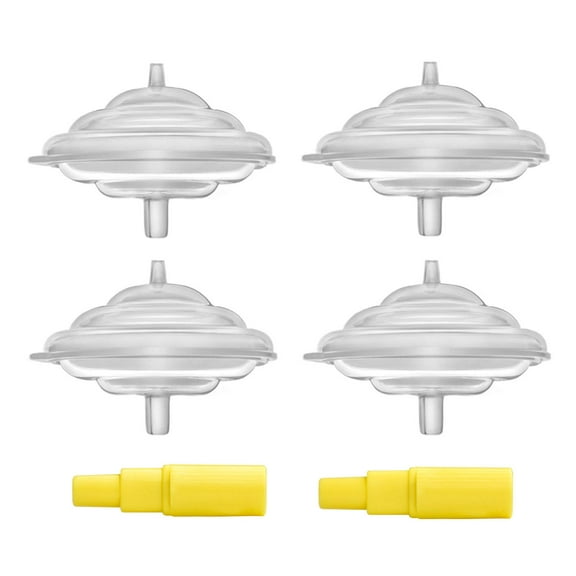 Maymom Backflow Protector for Spectra S2 Spectra S1, 9 Plus Breastpumps W Bonus Flange Adapters. Replaces Spectra Backflow Protector, Spectra Silicone Diaphragm; Replacement Spectra Pump Parts ; 4 pc