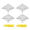 Maymom Backflow Protector for Spectra S2 Spectra S1, 9 Plus Breastpumps W Bonus Flange Adapters. Replaces Spectra Backflow Protector, Spectra Silicone Diaphragm; Replacement Spectra Pump Parts ; 4 pc