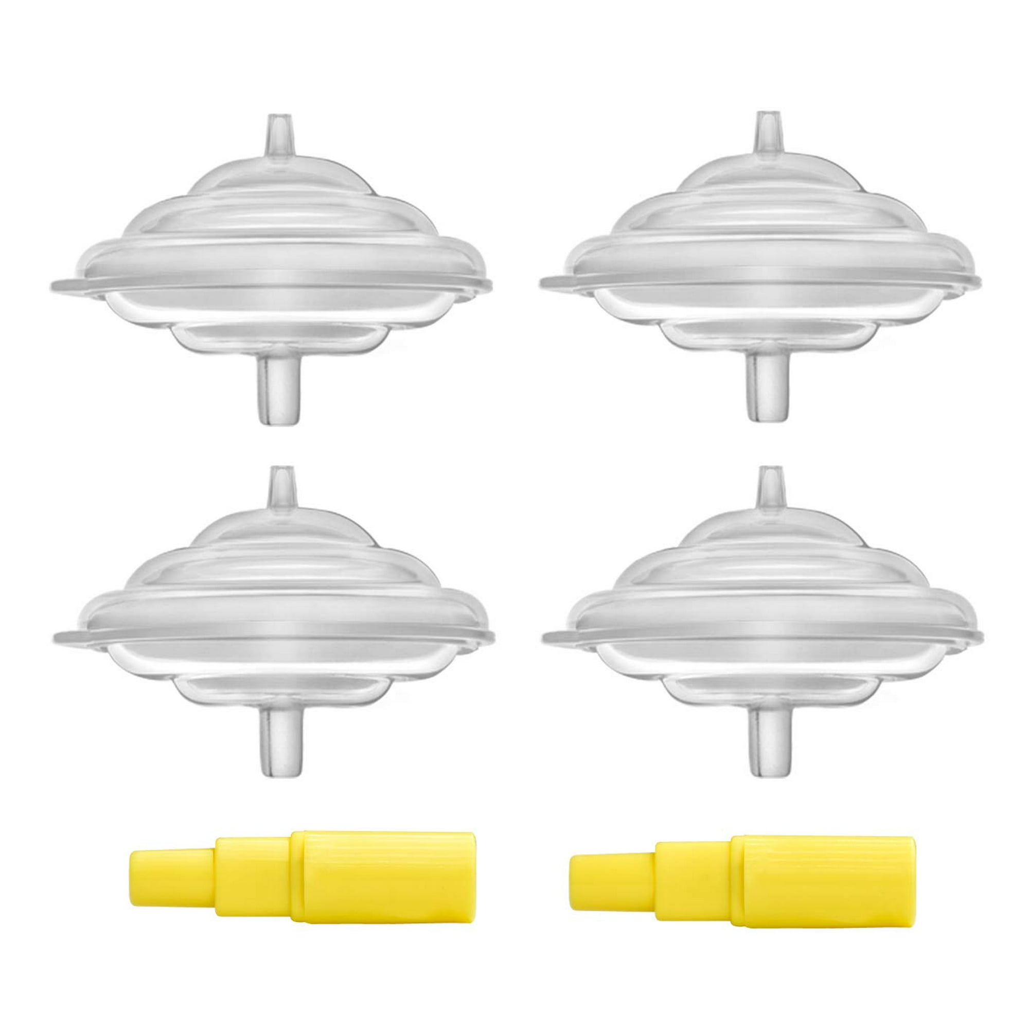 Maymom Backflow Protector for Spectra S2 Spectra S1, 9 Plus Breastpumps W Bonus Flange Adapters. Replaces Spectra Backflow Protector, Spectra Silicone Diaphragm; Replacement Spectra Pump Parts ; 4 pc
