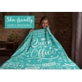 thumbnail image 3 of Secretary Gifts for Woman, Throw Blanket for Secretaries' Day Administrative Professional Day Gifts for Appreciation, Christmas, Birthday - 50" x 60", 3 of 10