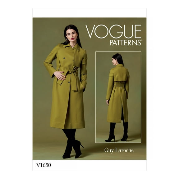 Vogue Patterns Pattern: Guy Laroche, Misses' Outerwear Sizes L-XL