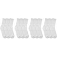 thumbnail image 5 of Nobles Health Care Choice Diabetic Crew Socks - 12 Pair 13-15 White, 5 of 5