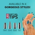 thumbnail image 7 of Red Carpet Manicure Soft Gel Tips - Full Coverage, Flexible, Break-Resistant, 21-Day Wear, UV/LED Cured Gel Adhesion for Natural Look (Short Oval, 110 Count), 7 of 7